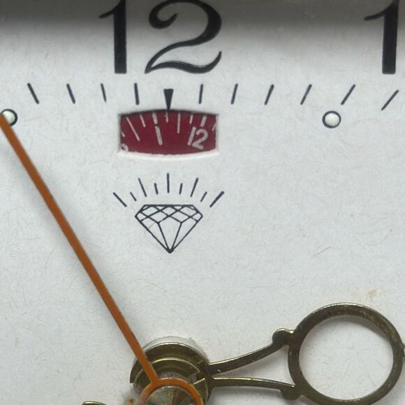 Vintage Luxury Alarm Clock Manual Winding Mechanical Clock WORKS - Picture 3 of 8